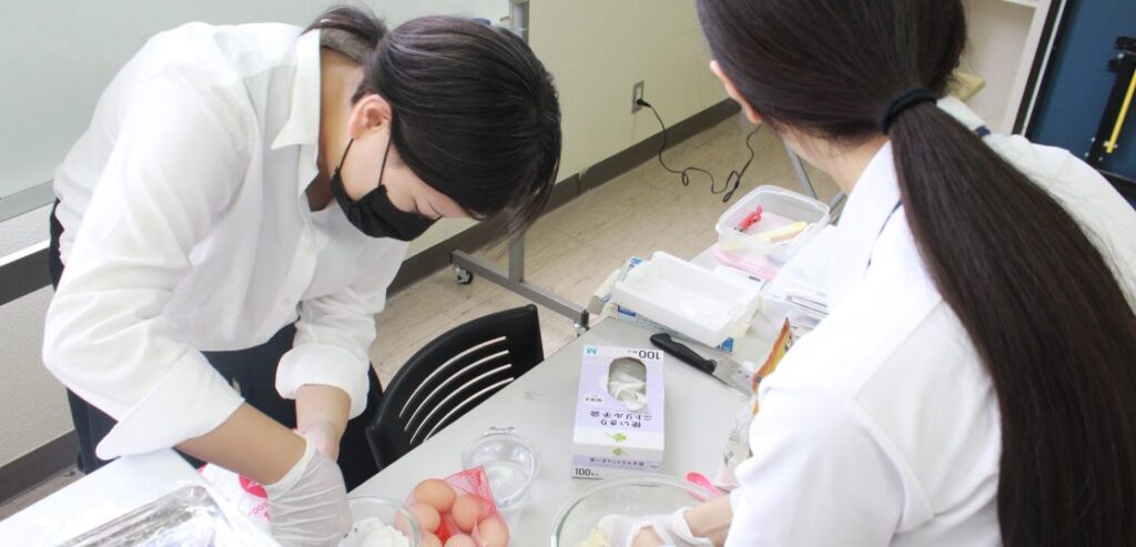 田子の月プロジェクト進行中！自分たちで考えたお菓子を試作！