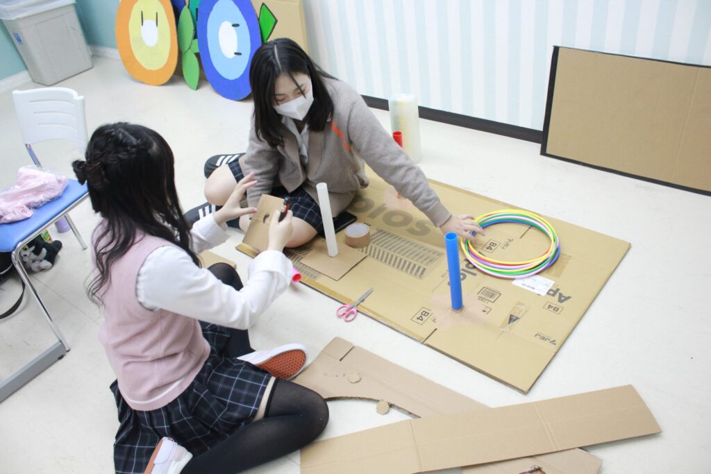 文化祭「ミラフェス」に向けて放課後も準備中！